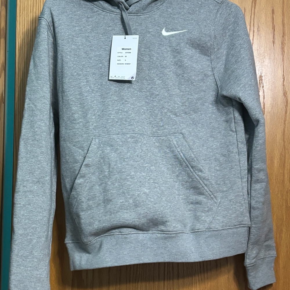 Nike Women's Heather Gray Hoodie
